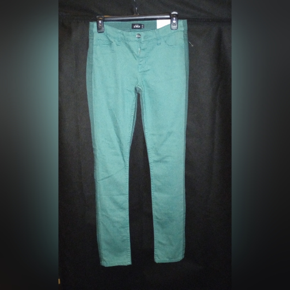 NWT Kate Spade Saturday Night Two Tone Light Teal Skinny Jeans Size 25